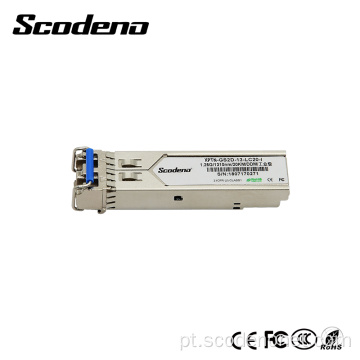 Aplicação Scodeno Optical Transceiver 1000T 1.25G Gpon 1.25g LC SFP RJ45 Fiber Module